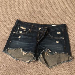 Rag and Bone jean shorts.